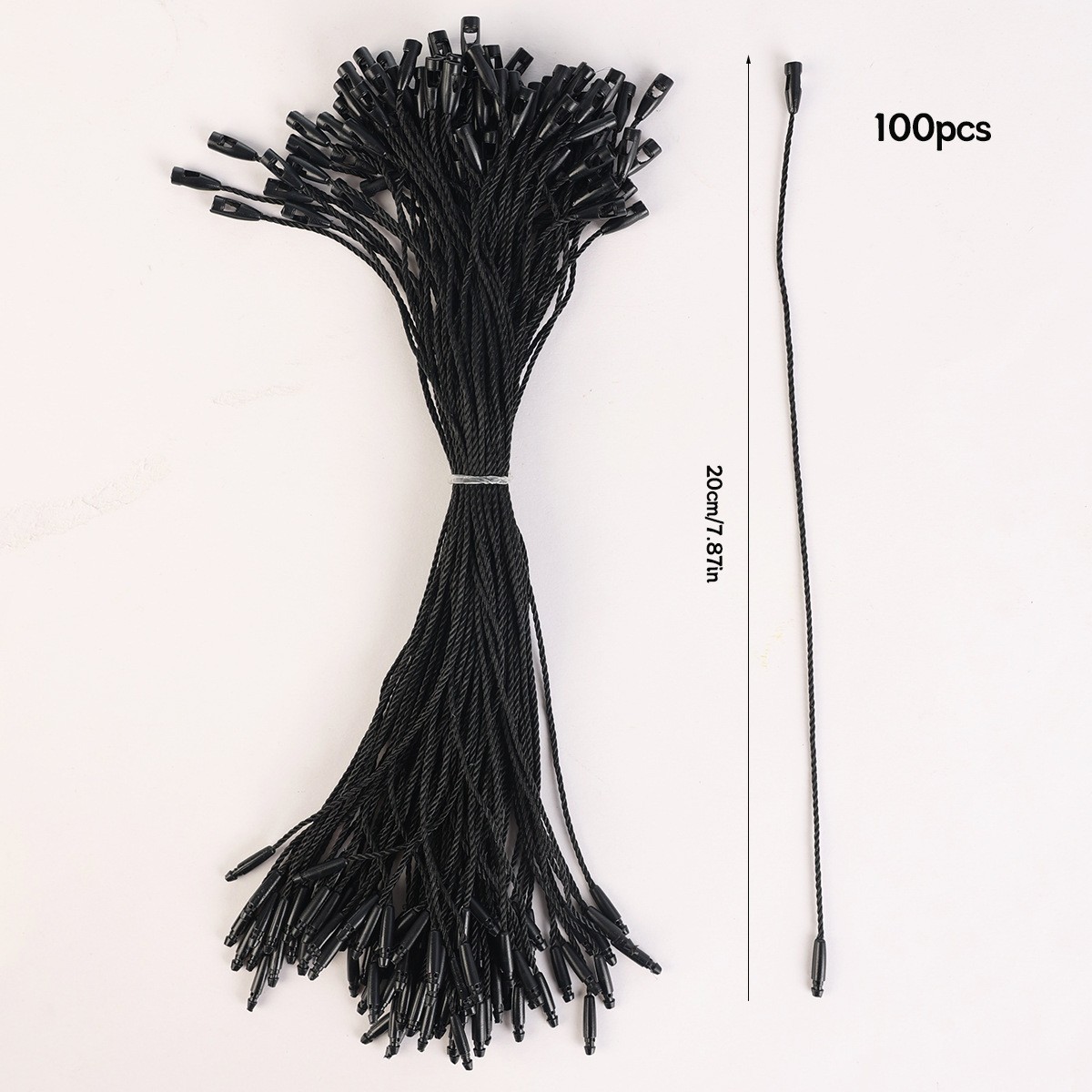 Cordón para Etiquetas Navideñas 20cm 100 Piezas de Poliéster para Navidad image 14