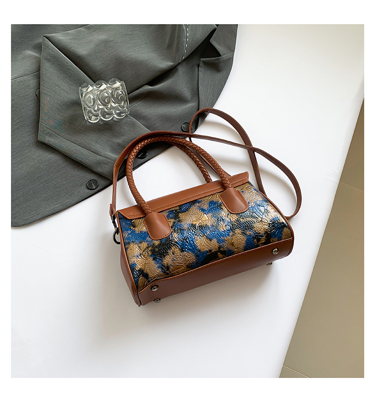 Women's Retro Handbag Chinese Style Shoulder Bag For Mature Women_voghion.com