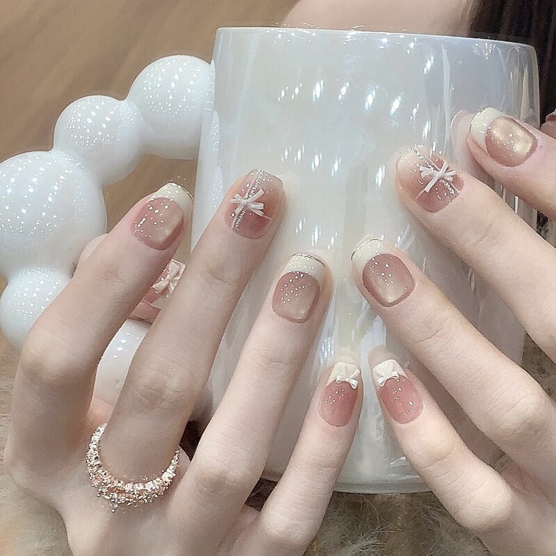 新款儿童穿戴甲卡通可爱小女孩美乐蒂学生美甲女童礼物可拆卸|undefined