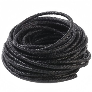 DIY�ֹ���ɫ�����AţƤ�K3/4/5/6MM�ִ�Ƥ�����������o�����