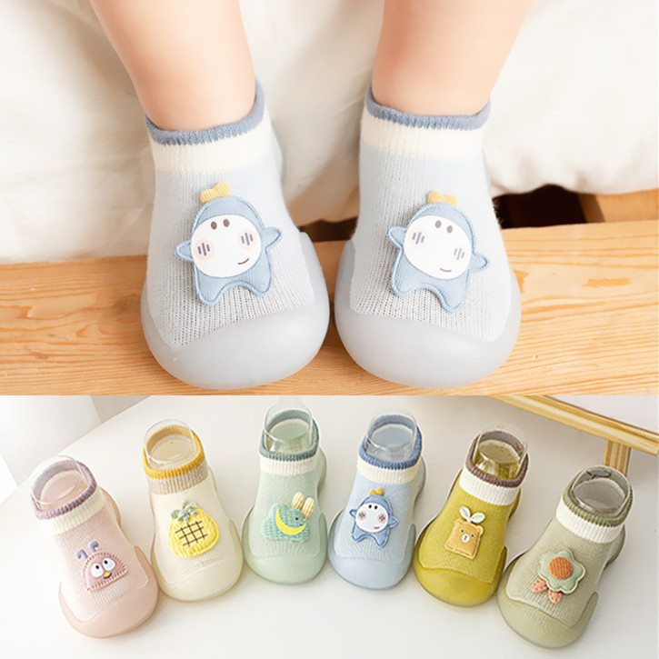 Baby Floor Socks Spring and Autumn Non-Slip Cooling Children's Indoor and Outdoor Socks Soft Bottom Baby Toddler Shoes Spring and Autumn Shoes Wholesale