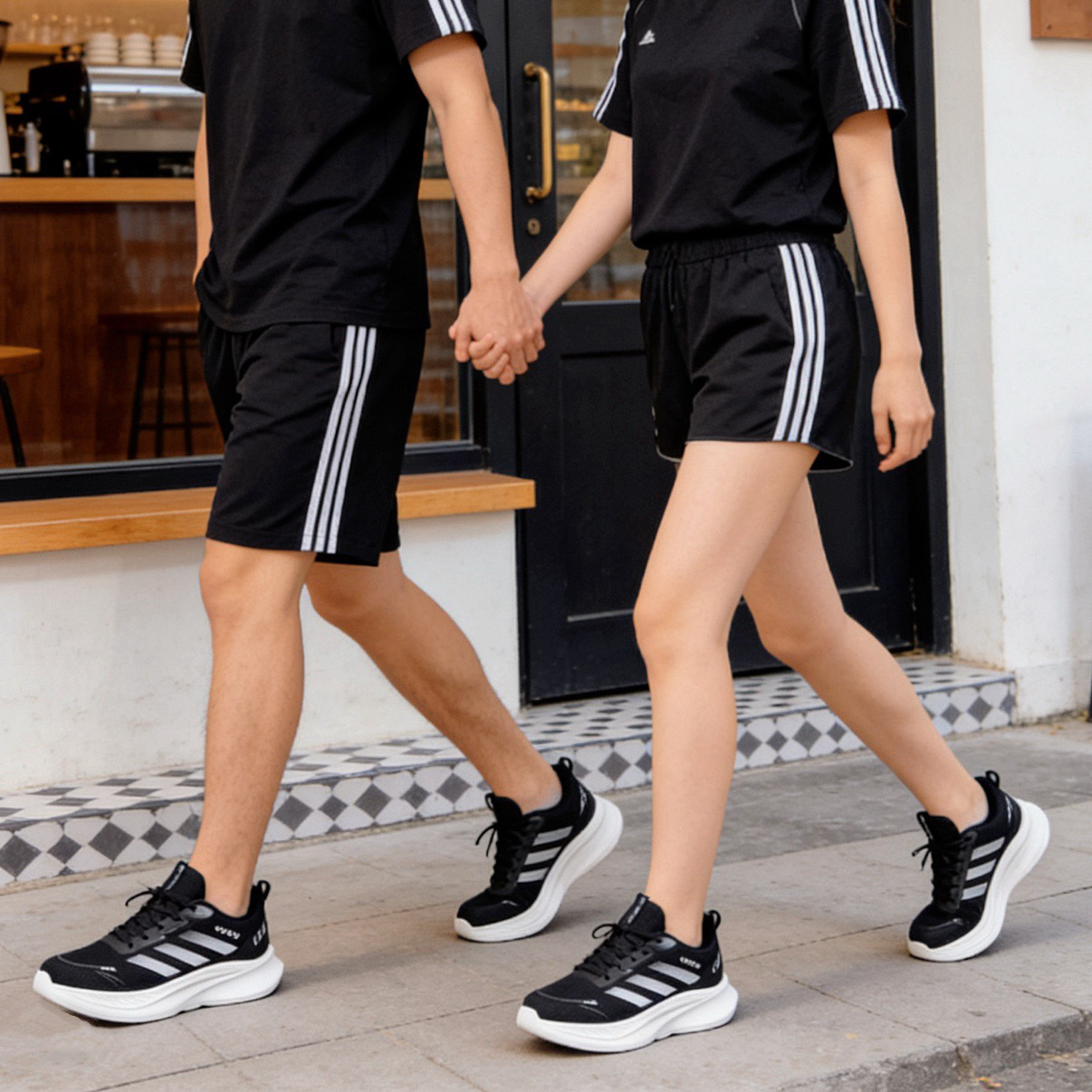 ¡Fácil de usar y estilo! Zapatos de pareja de malla transpirables, cómodos y versátiles, zapatos de moda casuales para hombres y mujeres, talla 36 a 43