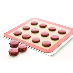 baking mat round sandwich biscuit cookie non-stick dough mat baking baking tray household oven silicone mat