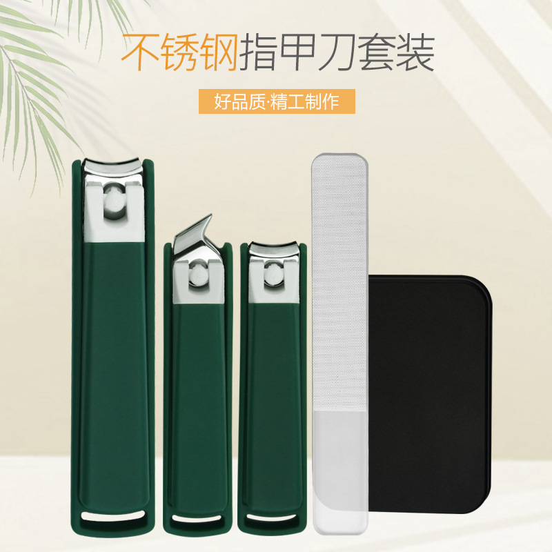 Waterproof set stainless steel for nails