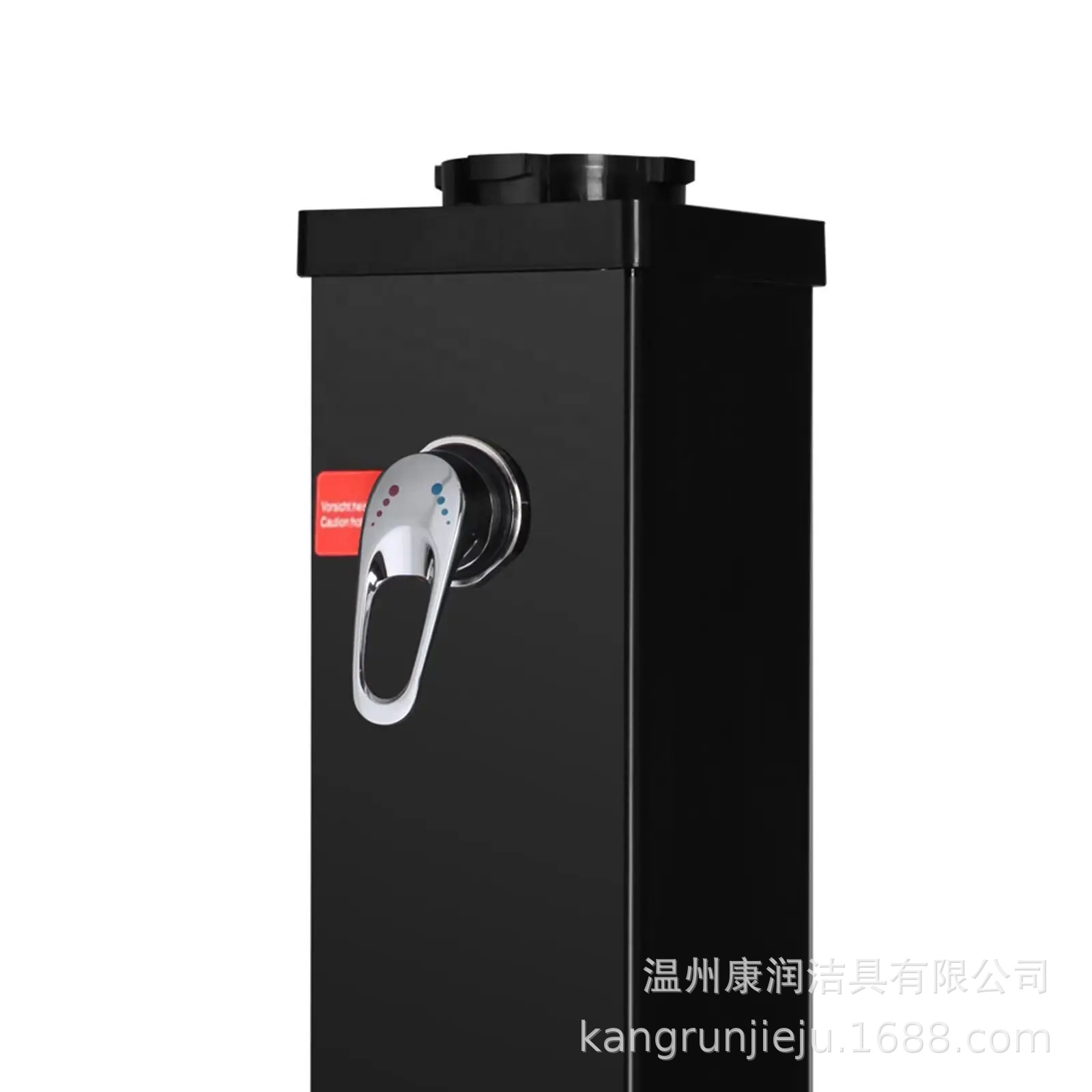 Wenzhou Kangrun piscina solar 40L gran capacidad cuadrada forma columna de ducha solar al aire libre playa de baño