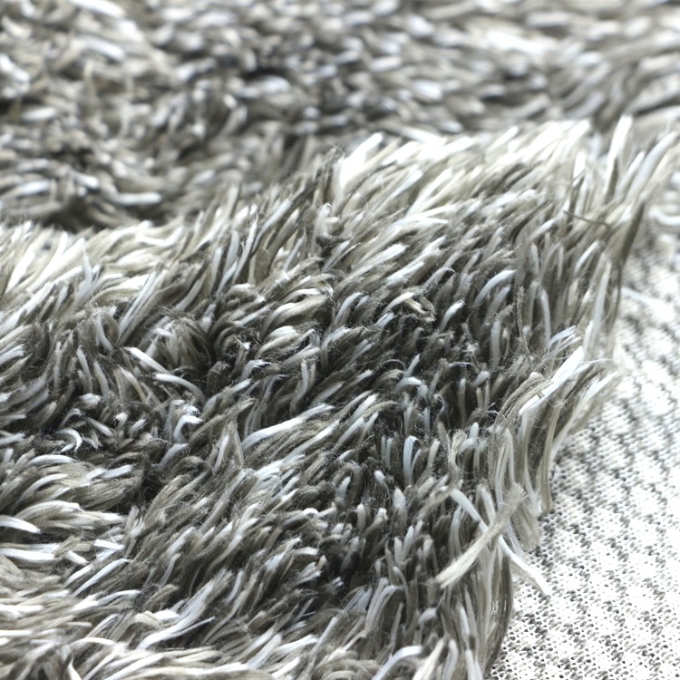 阳离子长毛绒面料涤阳羊羔绒舒棉绒纬编单面阳离子PV绒长毛绒布料