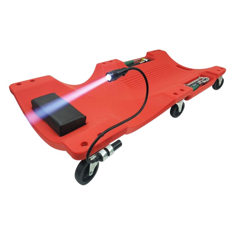 Tabla de Reparación de Automóviles Reforzada con Luz, Herramienta Especial para Mantenimiento de Automóviles y Mantenimiento del Chasis de Scooters, Venta al Por Mayor del Fabricante