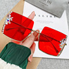 Advanced sunglasses, retro glasses, suitable for import, European style, high-quality style, fitted, Korean style