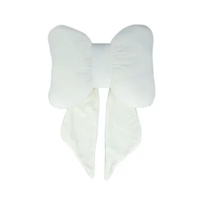 Other Automotive Interior Supplies, and Linen Bow Headrest Neck Pillow - ribbon-bow-plush-waist-white