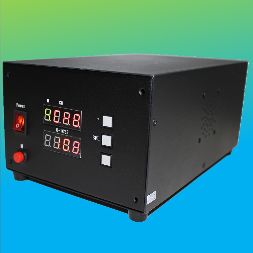 8路光源数字增亮频闪控制器350W大功率数字模拟恒流控制器