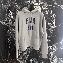 原标正确版本现货高品质CE家新款植绒兜帽卫衣OS宽松版型男女同款