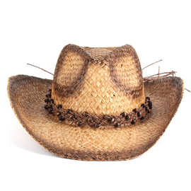 亚马逊跨境男女中性款复古民族风格爵士帽拉菲草帽装定制帽子批发