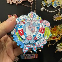 金属标签北京大连海口西安上海冰箱贴旅游旅行纪念品冰箱装饰贴