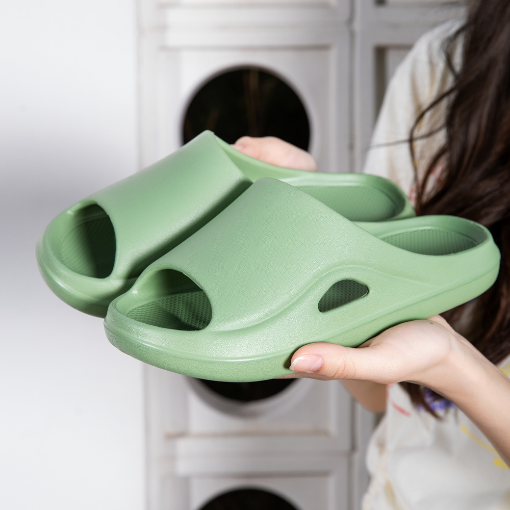 EAV 미끄럼 방지 여름용 슬리퍼, 여성용, 커플용, 실내용, 가정용, 욕실용, 남성용, 커플용, 무소음, 외출용