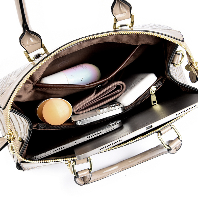 Bolso 2024 nuevo bolso de almohada de Boston lujo ligero atmósfera de viaje de la mujer hombro mochila bolsa de gran capacidad