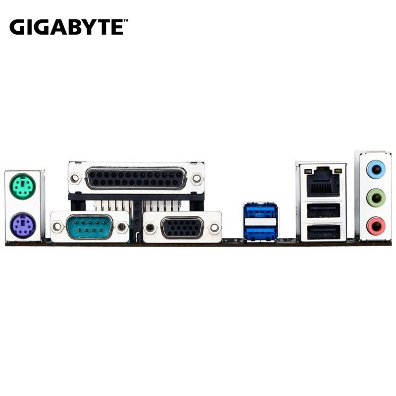 Материнская плата Gigabyte H110M‑DS2 с поддержкой DDR4, полными твердотельными конденсаторами