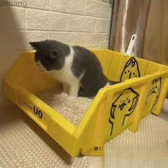 猫砂盆号特大号缅因猫巨大号集装箱大周转全开放巨型默认