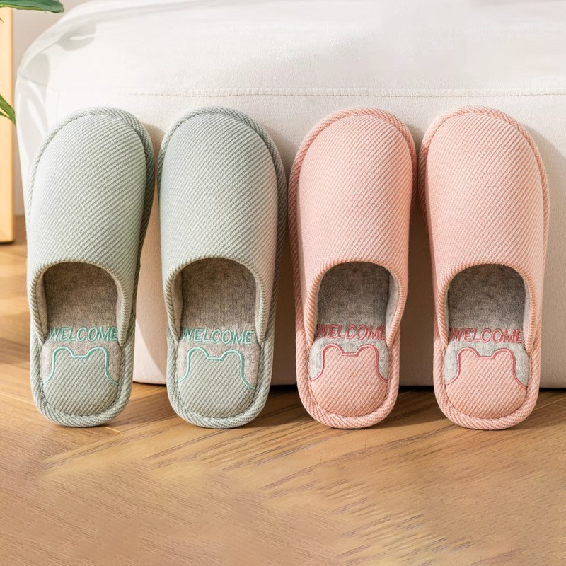Tiktok Hot Selling Same Style Spring and Autumn Linen Slippers for Women Office Silent Cotton Linen Slippers for Men Indoor Home Floor Slippers Tiktok Hot Selling Same Style Spring and Autumn Linen Slippers for Women Office Silent Cotton Linen Slippers for Men Indoor Home Floor Slippers