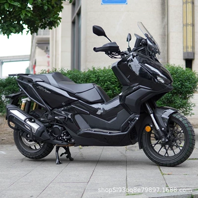 Motorcycle bumper – Modification Accessories Special - black-spotlight-front-bumper-rear-bumper-exhaust-bumper