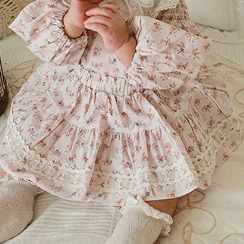 Spring Strawberry Shan Korean Girls Baby Floral Puffy Skirt Princess Skirt Ready In Stock