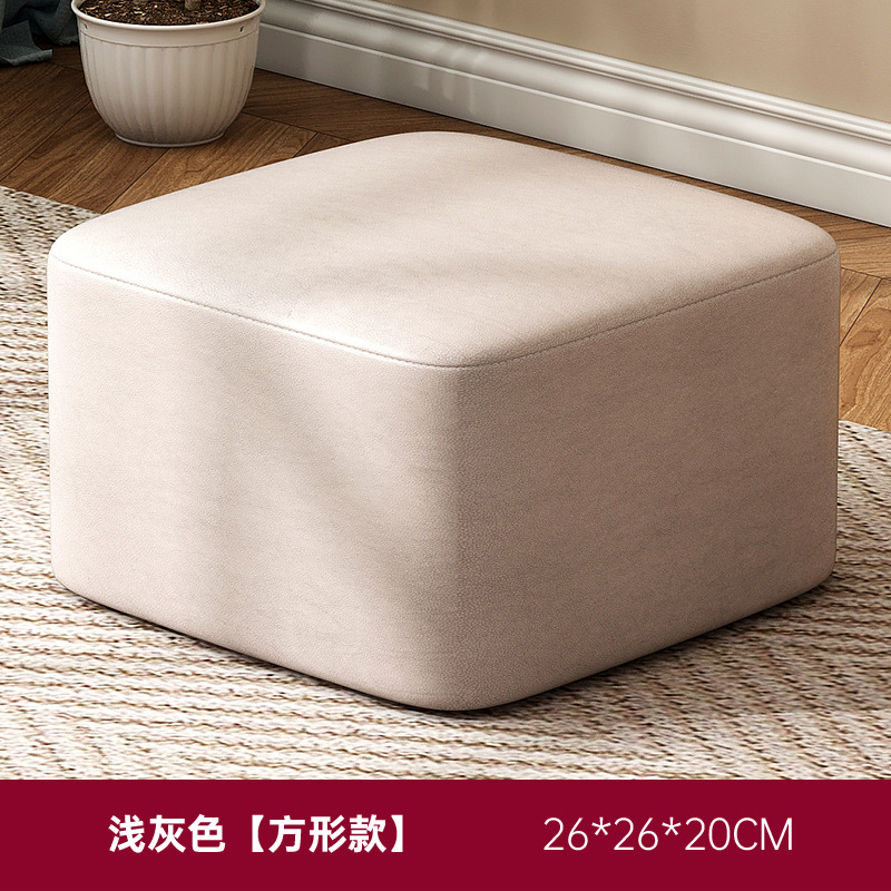 Taburete pequeño, taburete doméstico, taburete de sala de estar, taburete de sofá, taburete de mesa de té, taburete bajo, muelle de asiento, taburete bajo, ventana flotante, taburete pequeño