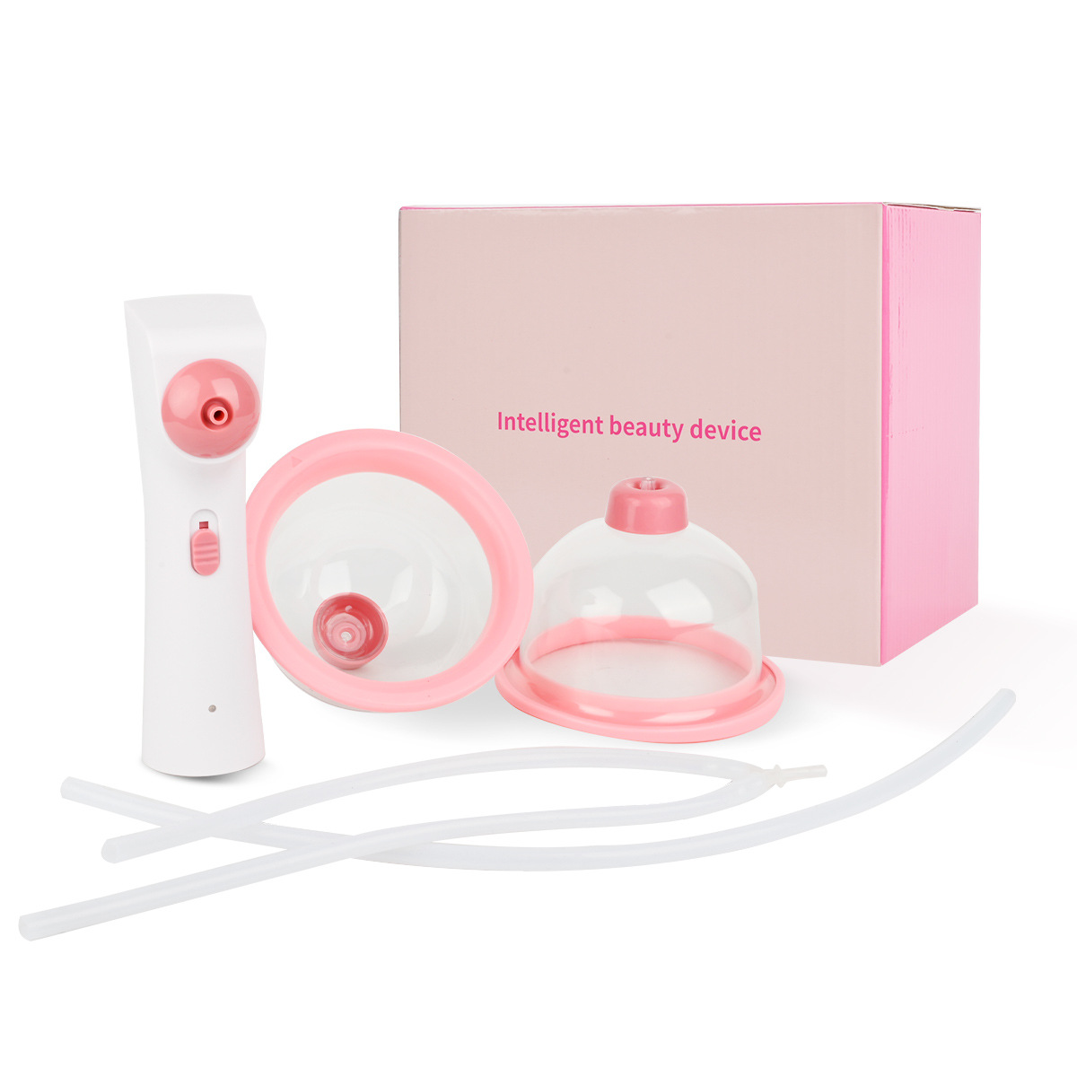Leisen Cross-Border Electric Female Breast Beauty Device, Home-Use Chest Massager, Beauty Breast Massager, Negative Pressure Massage Instrument for Shaping