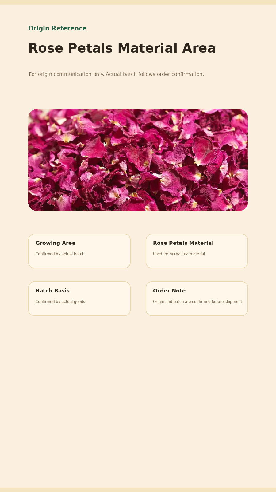 Dried Rose Bud Herbal Tea Mei Gui Hua 500g Bulk Botanical Infusion for Brewing key features