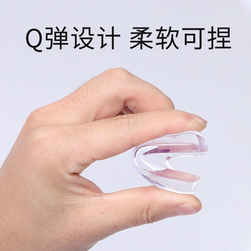 Anti-collision corner child transparent silicone guard safe multi-style home table corner baby baby protective supplies wholesale