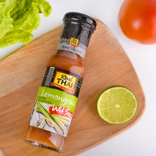 Lemongrass sauce imported from Thailand 150ml Liltai lemongrass sauce Tom Yum Kung dipping sauce Thai hot pot for cold use