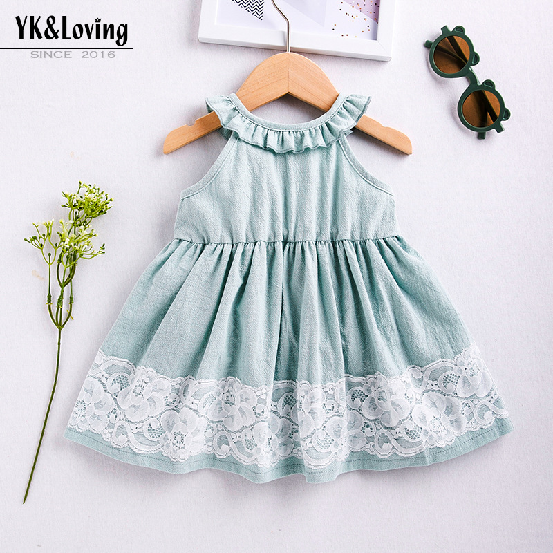 Summer children's comfortable elegant dress
