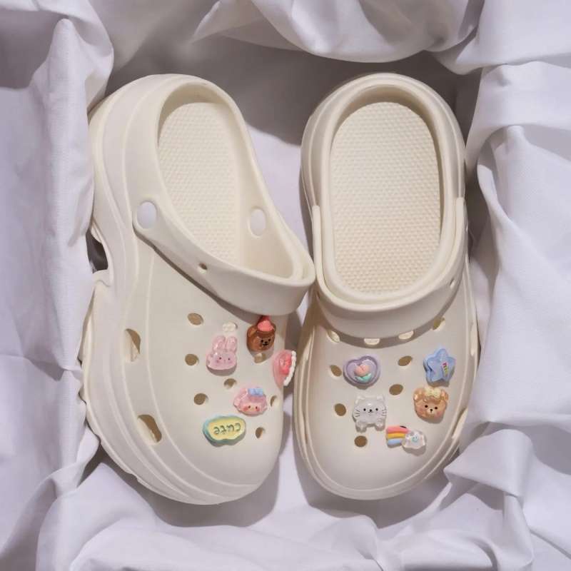 화이트 [크리스탈베어] 키높이 7.0/슬리밍-34-35 (33-34피트 권장)