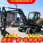 Exit new wheel excavator新款现代HYUNDAI HW60小型轮挖外贸品质