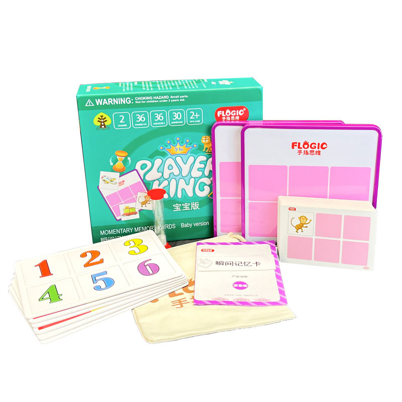 Early childhood education flashcard toys, parent-child interactive toys, right brain development, focus, attention memory cards, children's educational toys