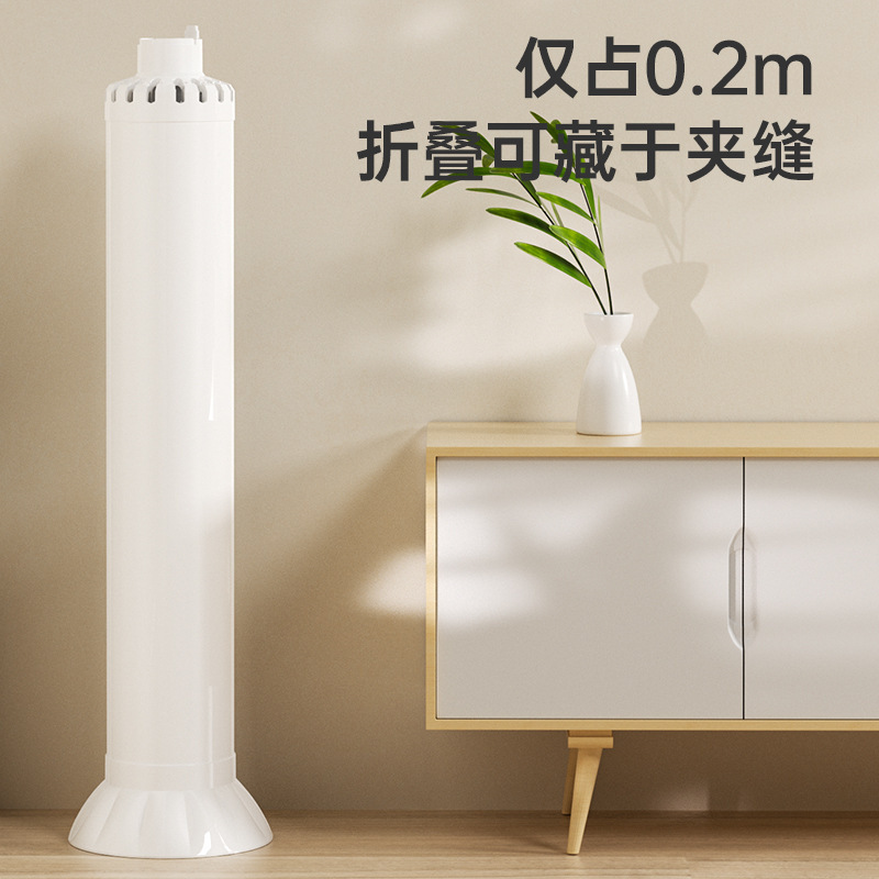 Tendedero plegable de pulpo creativo, balcón, estilo de piso para el hogar, estante de secado de ropa móvil multifuncional, práctico y conveniente