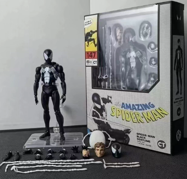 CT Factory Симбиоз Человек-паук SHF Гвен 001 Супер Ультимат, умеет это