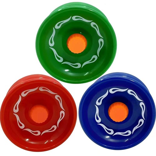 Alloy yo-yo yoyo boy explosive metal yo-yo wire-controlled toy children's small gifts stall goods wholesale