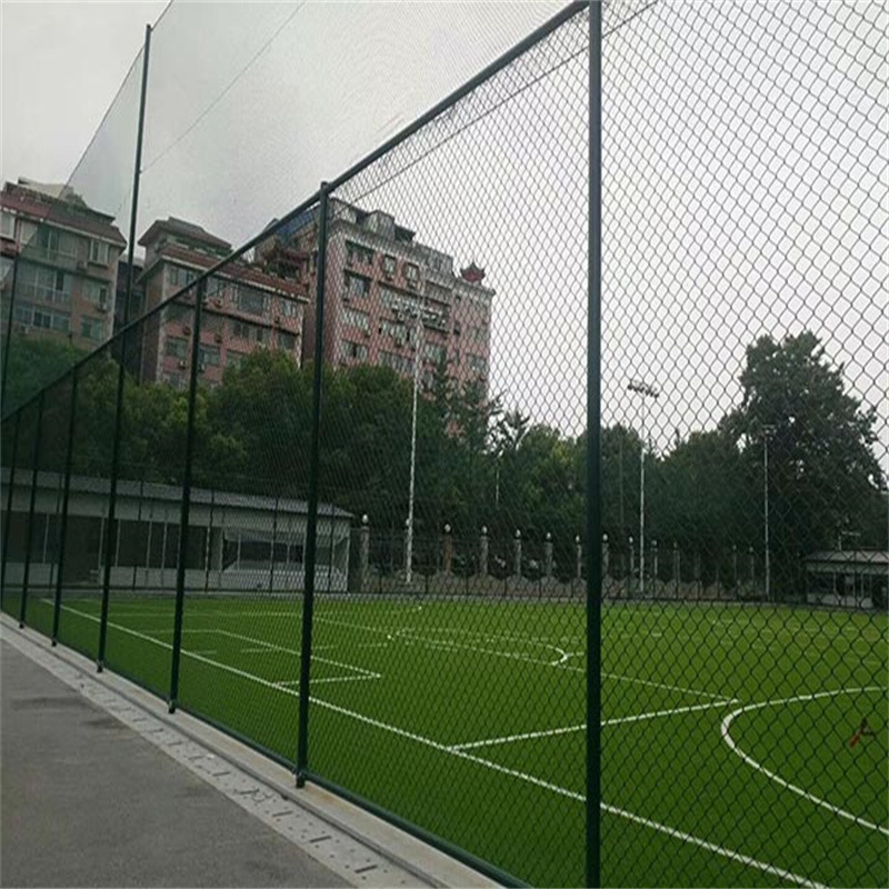 球场围网篮球场防护网运动场隔离网围栏网学校操场包塑铁丝网护栏