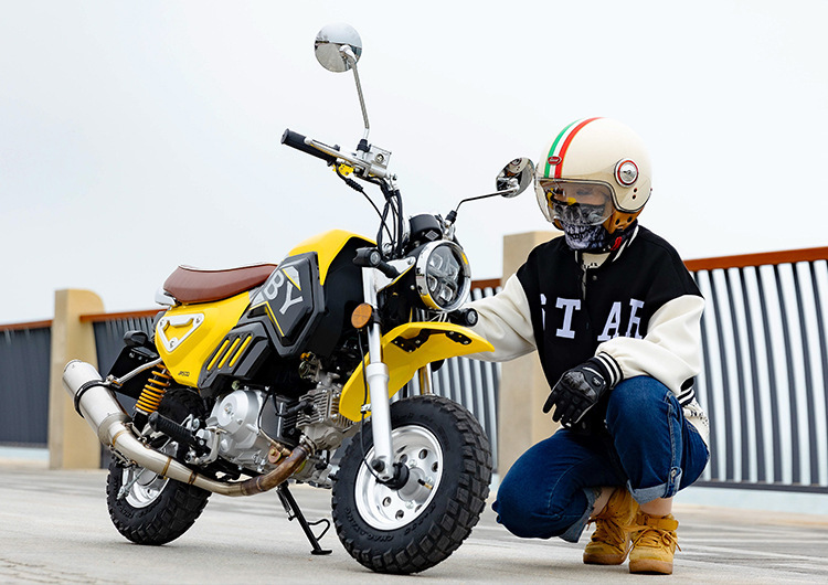 Motorcycle Youth National Iv Efi 50Cc Little Monkey Motorcycle Sports Car Retro Urban Road Street Car Can Be Licensed