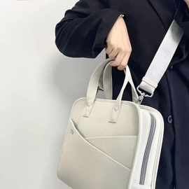 笔记本电脑包女2026新款适用14寸15.6通勤公文包手提包新款包包单