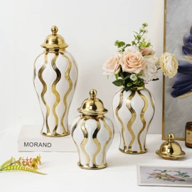装饰花瓶;陶瓷工艺品;花盆容器
