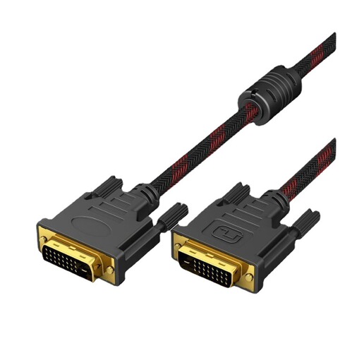 Factory direct supply dvi cable 24+1 computer monitor connection cable DVI high-definition video data cable 1.5 meters 2K