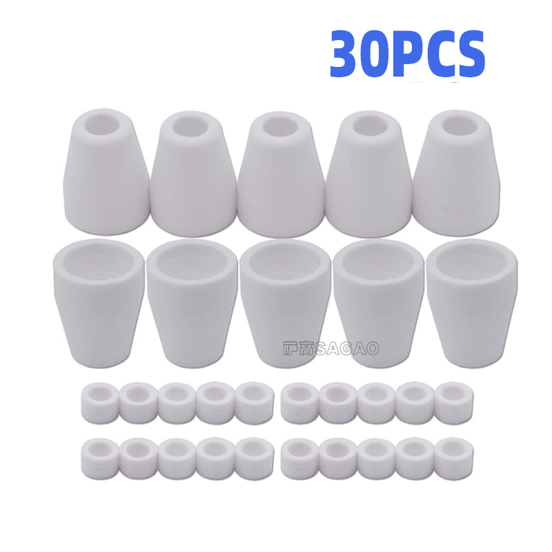 PT-31/温州40A等离子切割配件 LG40 LGK40切割枪瓷嘴保护嘴30PCS