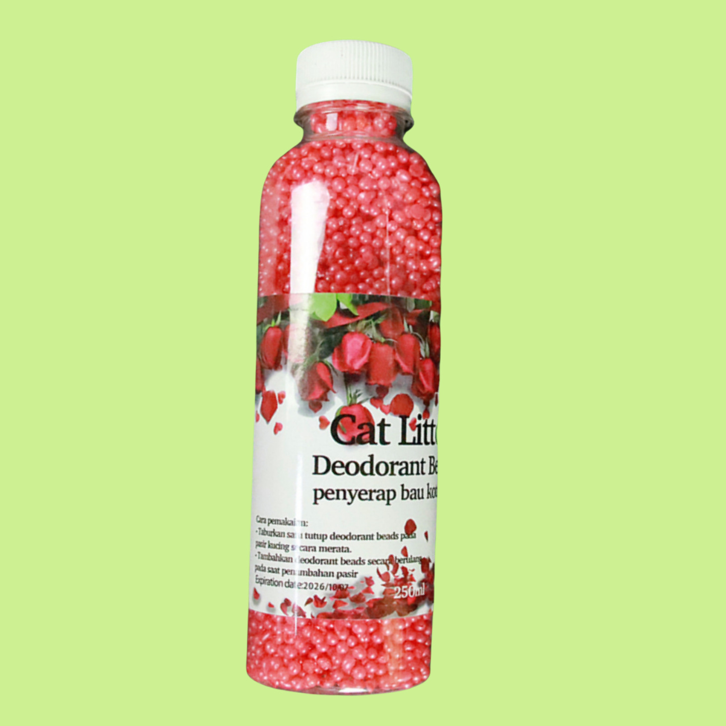 Glamour Rose Perlas Rojas