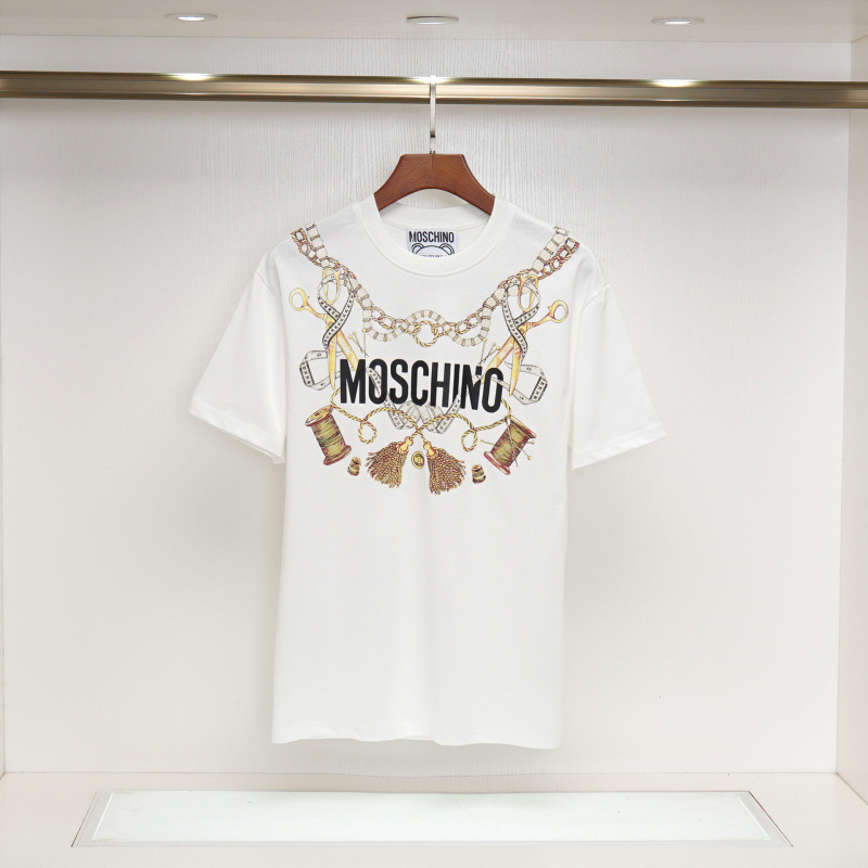 2025 春夏新作メンズカジュアルラウンドネック半袖 T シャツ中空刺繍クマ文字ルーズで多用途|undefined