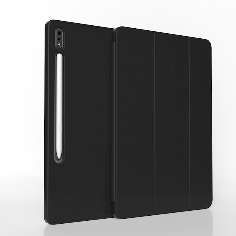 Funda para Tableta Samsung de Cuero Sintético con Soporte y Atracción Magnética