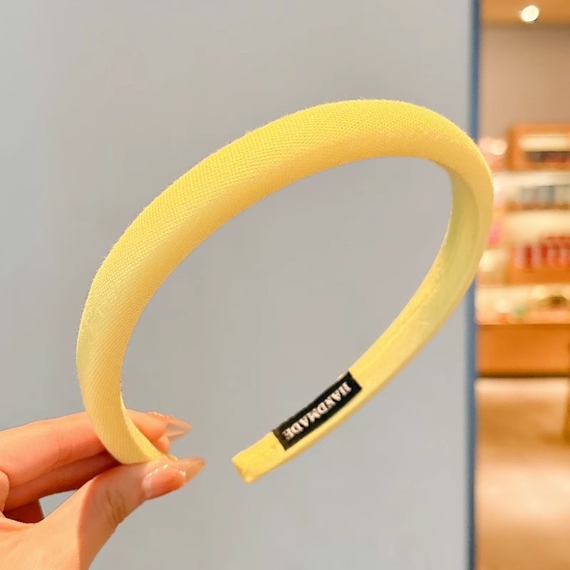 Diadema de pelo roto de color para niños de alta gama, diadema de horquilla para niña linda, diadema de presión superior de cabeza sin cabeza