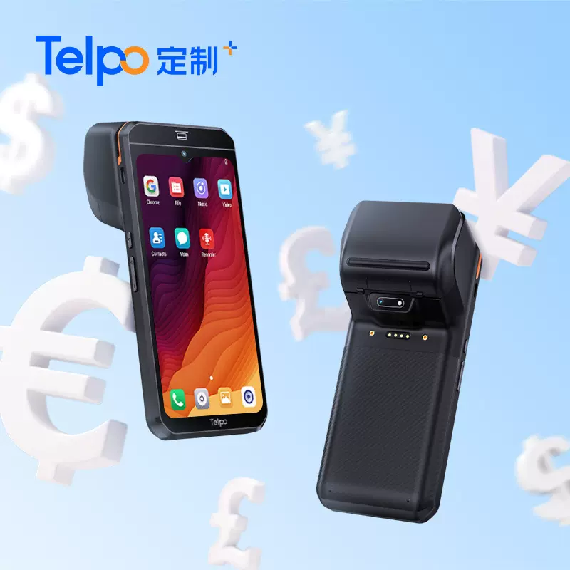 天波P9智能手持终端6.5寸大屏金融安全支付设备收银机金融认证