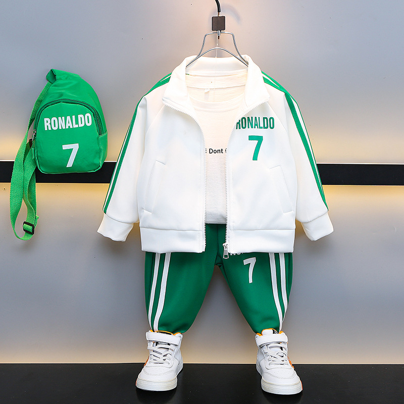 Boy's suit Children's spring and autumn sportswear boy baby handsome tide_voghion.com