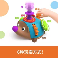 Трансграничные детские игрушки для ванной, силиконовые игрушки для воды в виде ежика для ванной комнаты, игрушки для тренировки концентрации внимания ребенка, раннее образование