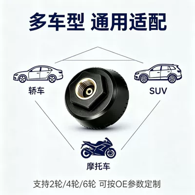 Motorcycle Tire Pressure Monitoring Cap | Tire pressure monitoring system